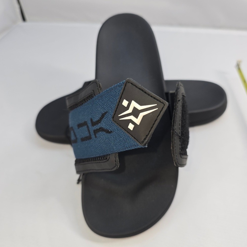 KEEN Star Wars Lucasfilm Adjustable Slide Sandals Black Blue Size Large LG New